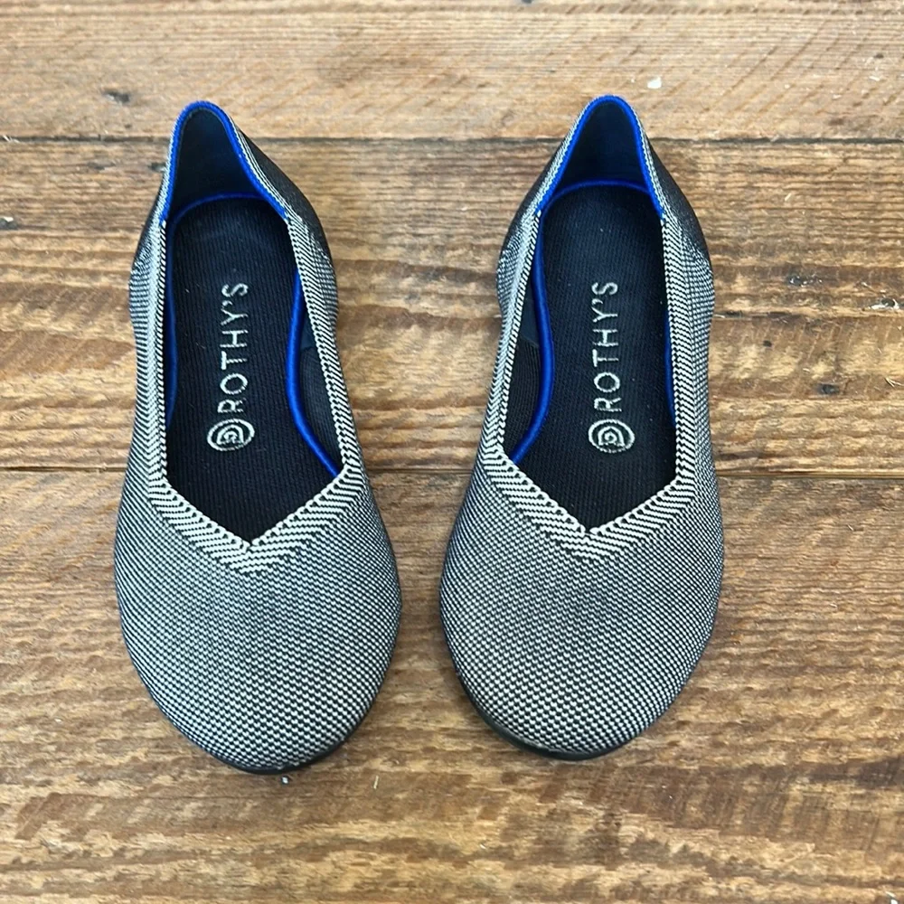 Rothy’s rounded toe flat